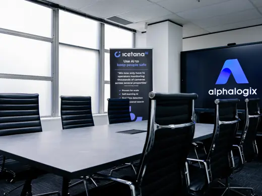 The Alphalogix boardroom