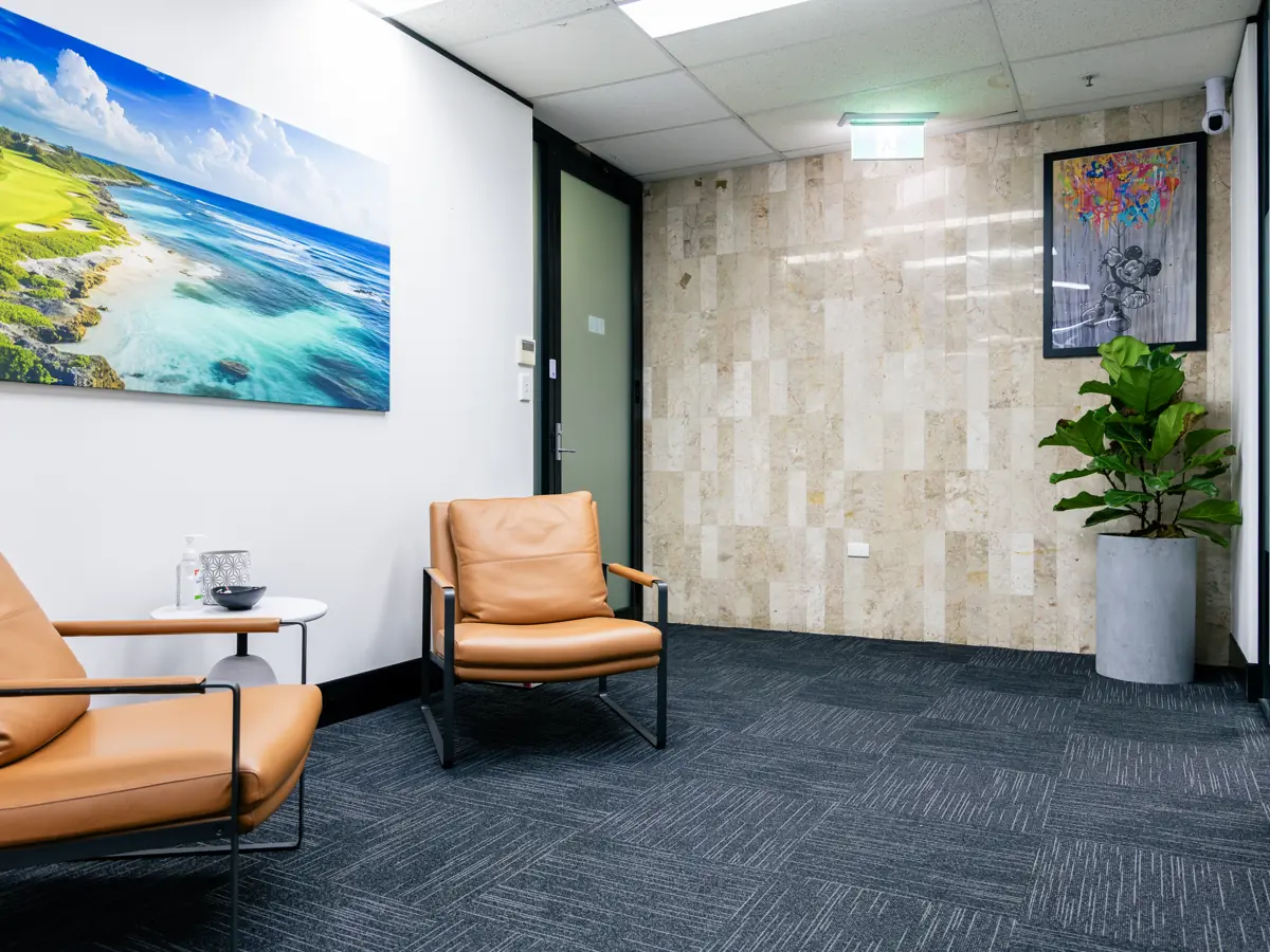 Reception at the Alphalogix office in Sydney